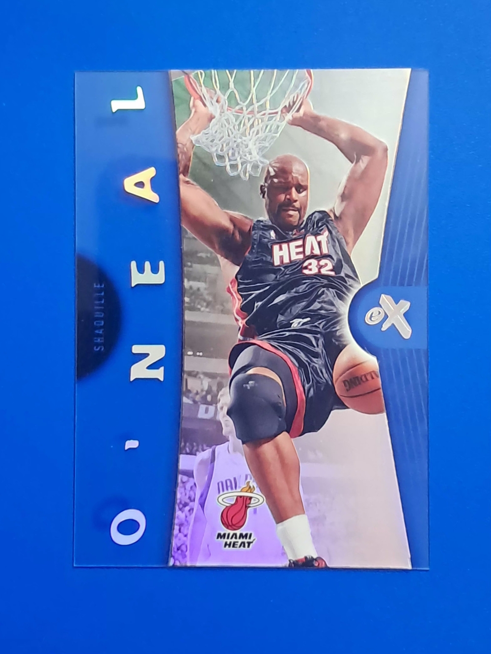 Shaquille O'Neal 2006-07 Fleer E-X NBA Basketball Card Miami Heat